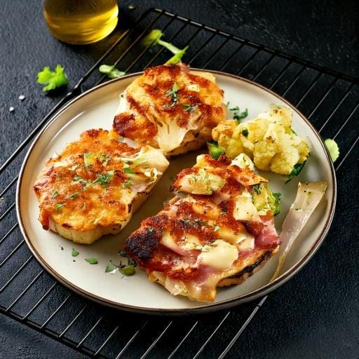 gammon and cauliflower cheese grills